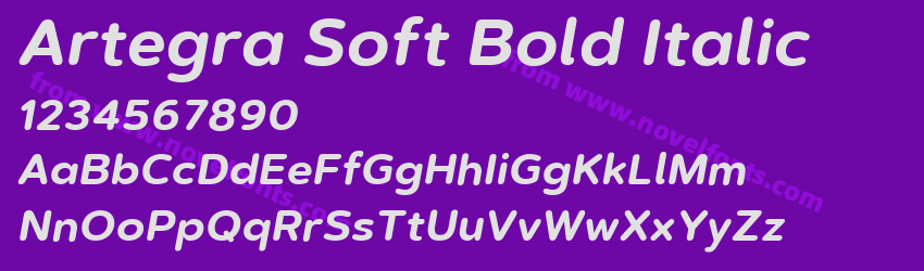 Artegra Soft Bold ItalicPreview Artegra Soft Bold ItalicPreview