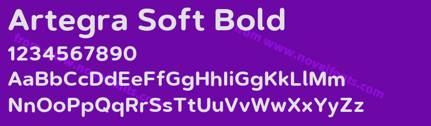 Artegra Soft BoldPreview Artegra Soft BoldPreview