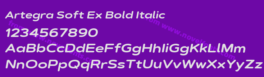 Artegra Soft Ex Bold ItalicPreview Artegra Soft Ex Bold ItalicPreview