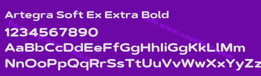 Artegra Soft Ex Extra BoldPreview Artegra Soft Ex Extra BoldPreview