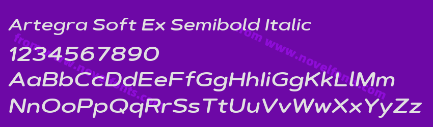 Artegra Soft Ex Semibold ItalicPreview