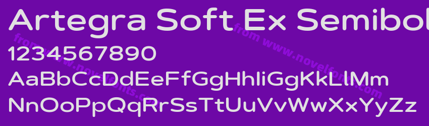 Artegra Soft Ex SemiboldPreview