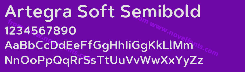 Artegra Soft SemiboldPreview Artegra Soft SemiboldPreview