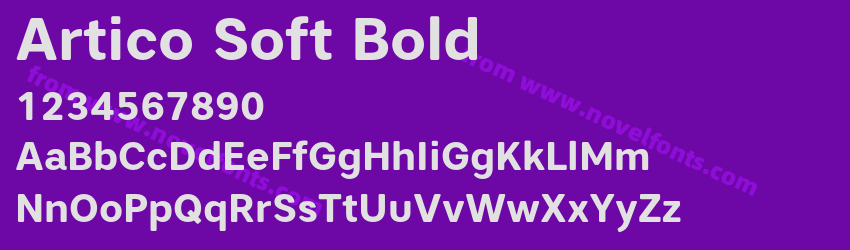 Artico Soft BoldPreview Artico Soft BoldPreview