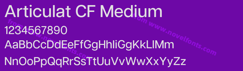 Articulat CF MediumPreview Articulat CF MediumPreview