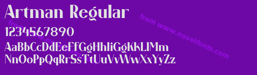 Artman RegularPreview Artman RegularPreview