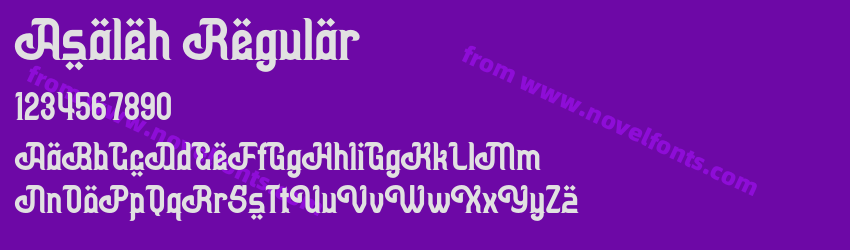 Asaleh RegularPreview