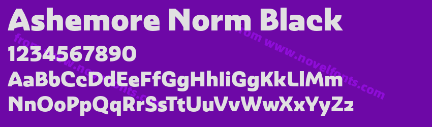 Ashemore Norm BlackPreview Ashemore Norm BlackPreview