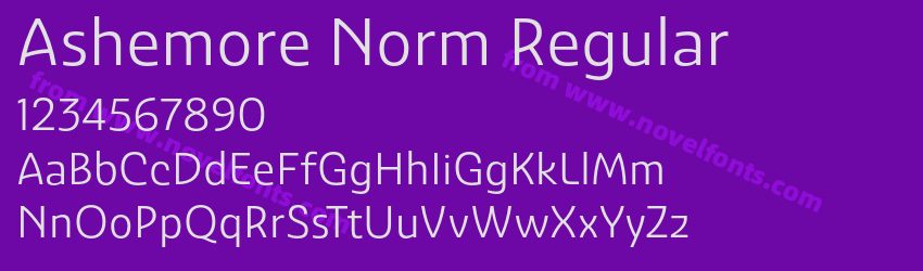 Ashemore Norm RegularPreview