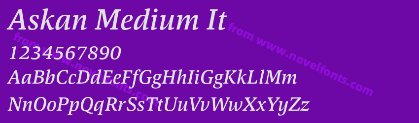 Askan Medium ItPreview Askan Medium ItPreview