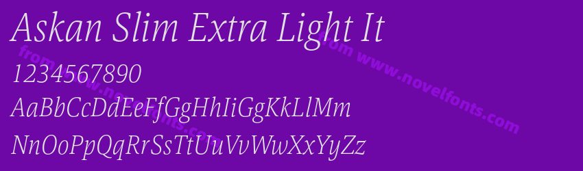 Askan Slim Extra Light ItPreview Askan Slim Extra Light ItPreview
