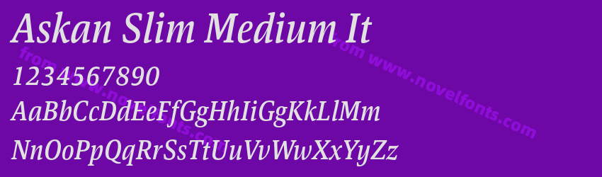 Askan Slim Medium ItPreview Askan Slim Medium ItPreview