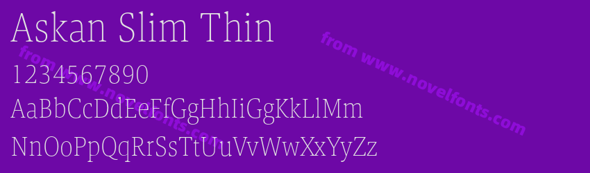 Askan Slim ThinPreview