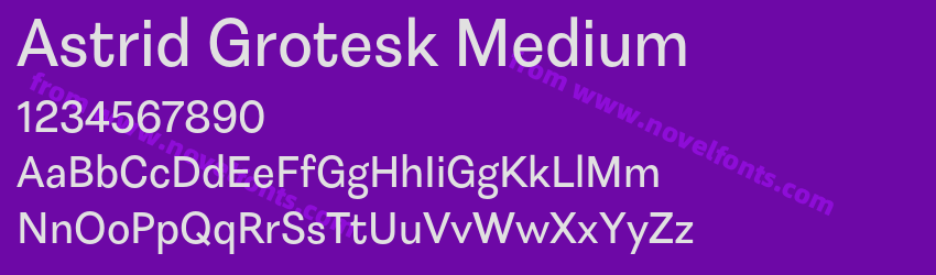 Astrid Grotesk MediumPreview Astrid Grotesk MediumPreview