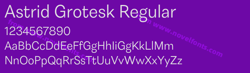 Astrid Grotesk RegularPreview Astrid Grotesk RegularPreview