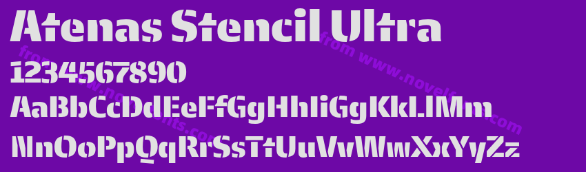 Atenas Stencil UltraPreview Atenas Stencil UltraPreview