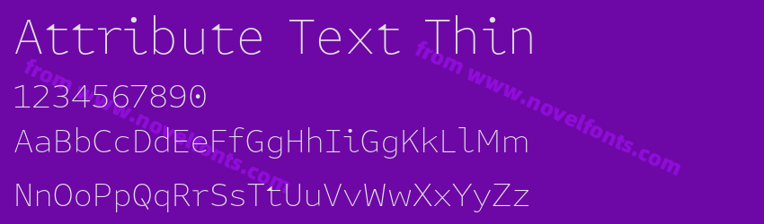 Attribute Text ThinPreview Attribute Text ThinPreview