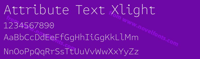 Attribute Text XlightPreview Attribute Text XlightPreview
