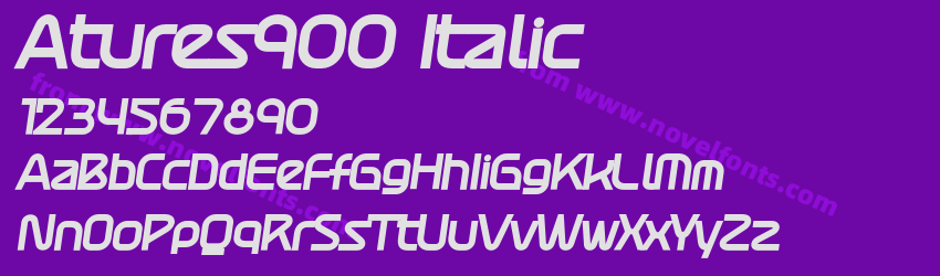 Atures900 ItalicPreview