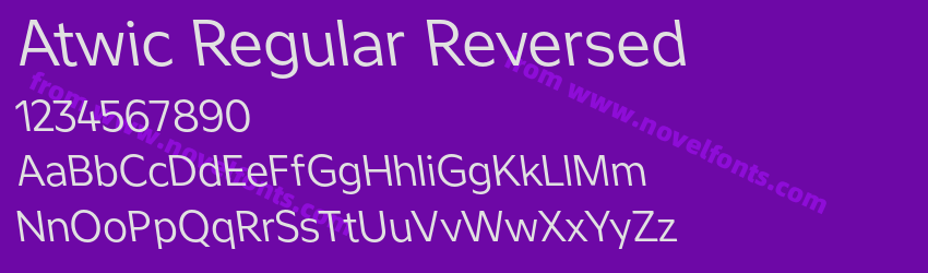 Atwic Regular ReversedPreview Atwic Regular ReversedPreview