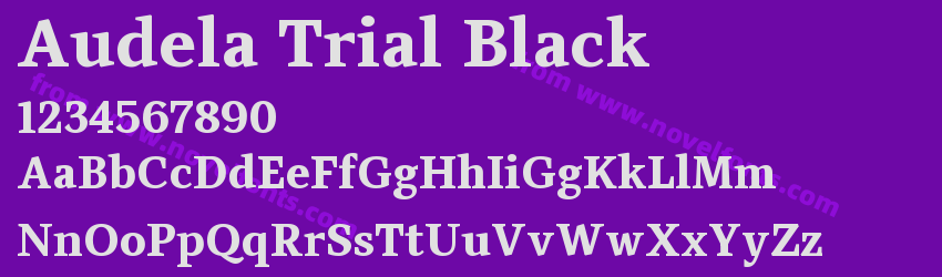Audela Trial BlackPreview Audela Trial BlackPreview