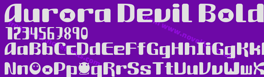 Aurora Devil BoldPreview