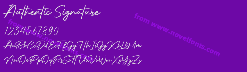 Authentic SignaturePreview Authentic SignaturePreview