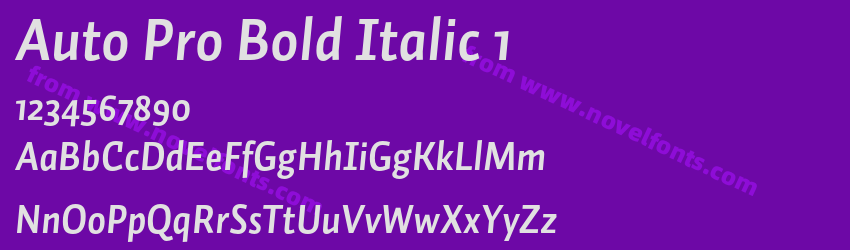 Auto Pro Bold Italic 1Preview Auto Pro Bold Italic 1Preview