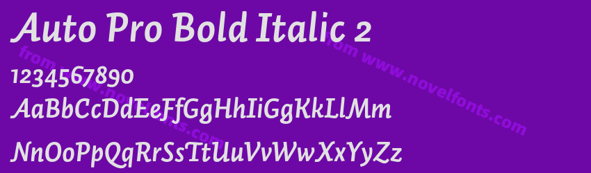 Auto Pro Bold Italic 2Preview Auto Pro Bold Italic 2Preview