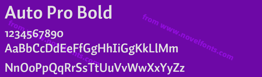 Auto Pro BoldPreview Auto Pro BoldPreview