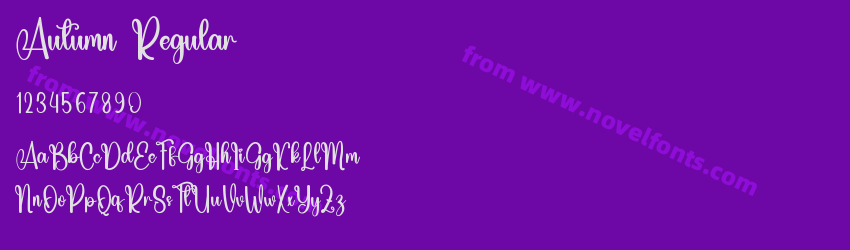 Autumn RegularPreview Autumn RegularPreview