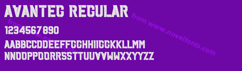 Avanteg RegularPreview