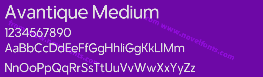 Avantique MediumPreview Avantique MediumPreview