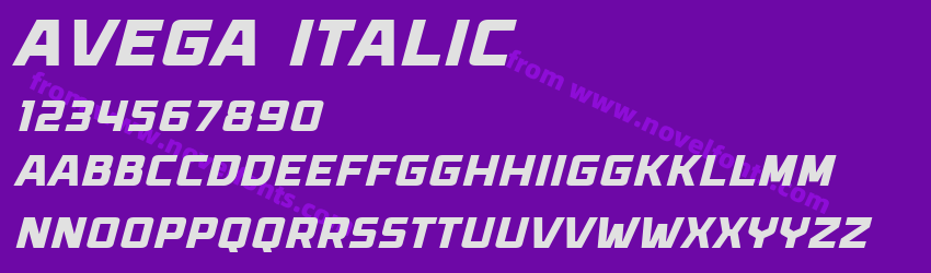 Avega ItalicPreview Avega ItalicPreview