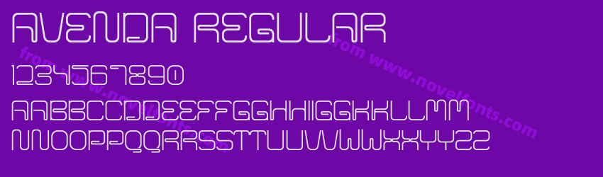 Avenda RegularPreview Avenda RegularPreview