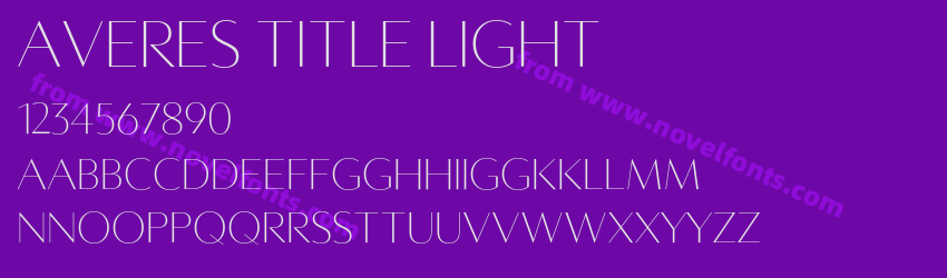 Averes Title LightPreview Averes Title LightPreview