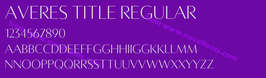 Averes Title RegularPreview Averes Title RegularPreview