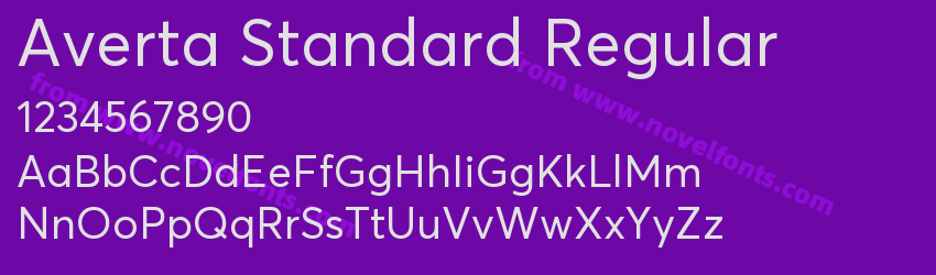 Averta Standard RegularPreview