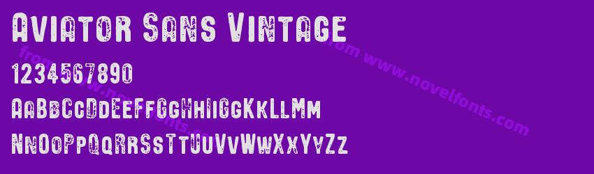 Aviator Sans VintagePreview Aviator Sans VintagePreview