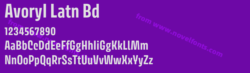 AvoryI Latn BdPreview AvoryI Latn BdPreview