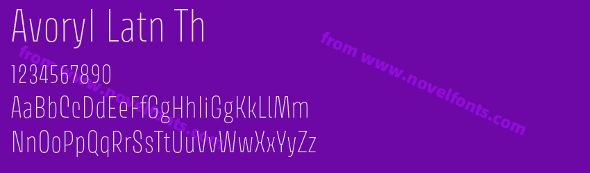 AvoryI Latn ThPreview AvoryI Latn ThPreview