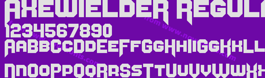 AxewieldeR RegularPreview AxewieldeR RegularPreview