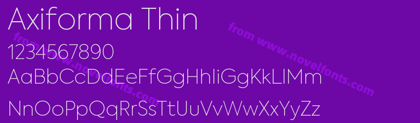 Axiforma ThinPreview Axiforma ThinPreview