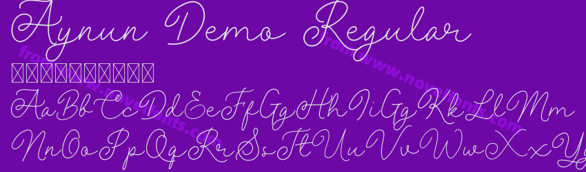 Aynun Demo RegularPreview Aynun Demo RegularPreview