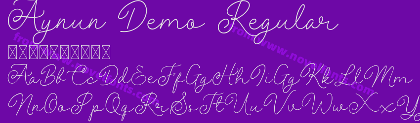 Aynun Demo RegularPreview Aynun Demo RegularPreview