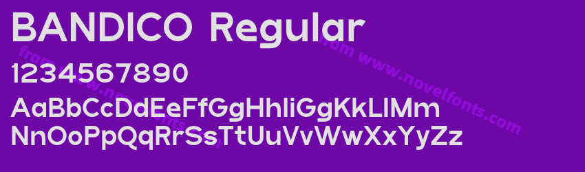 BANDICO RegularPreview BANDICO RegularPreview