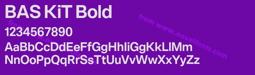 BAS KiT BoldPreview BAS KiT BoldPreview