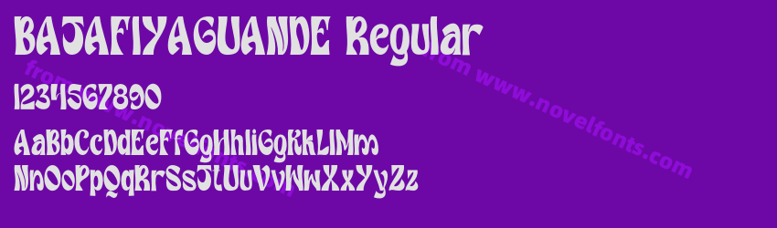 BATAFIYAGUANDE RegularPreview BATAFIYAGUANDE RegularPreview