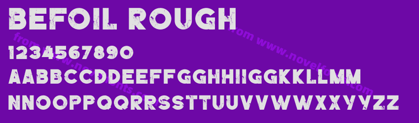 BEFOIL ROUGHPreview