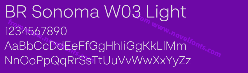 BR Sonoma W03 LightPreview
